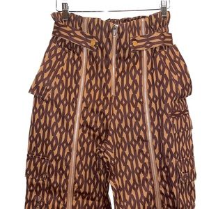 Adidas ivy park monogram zipper pants